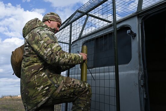 Испытание средств защиты от БПЛА на полигоне в Ростовской области