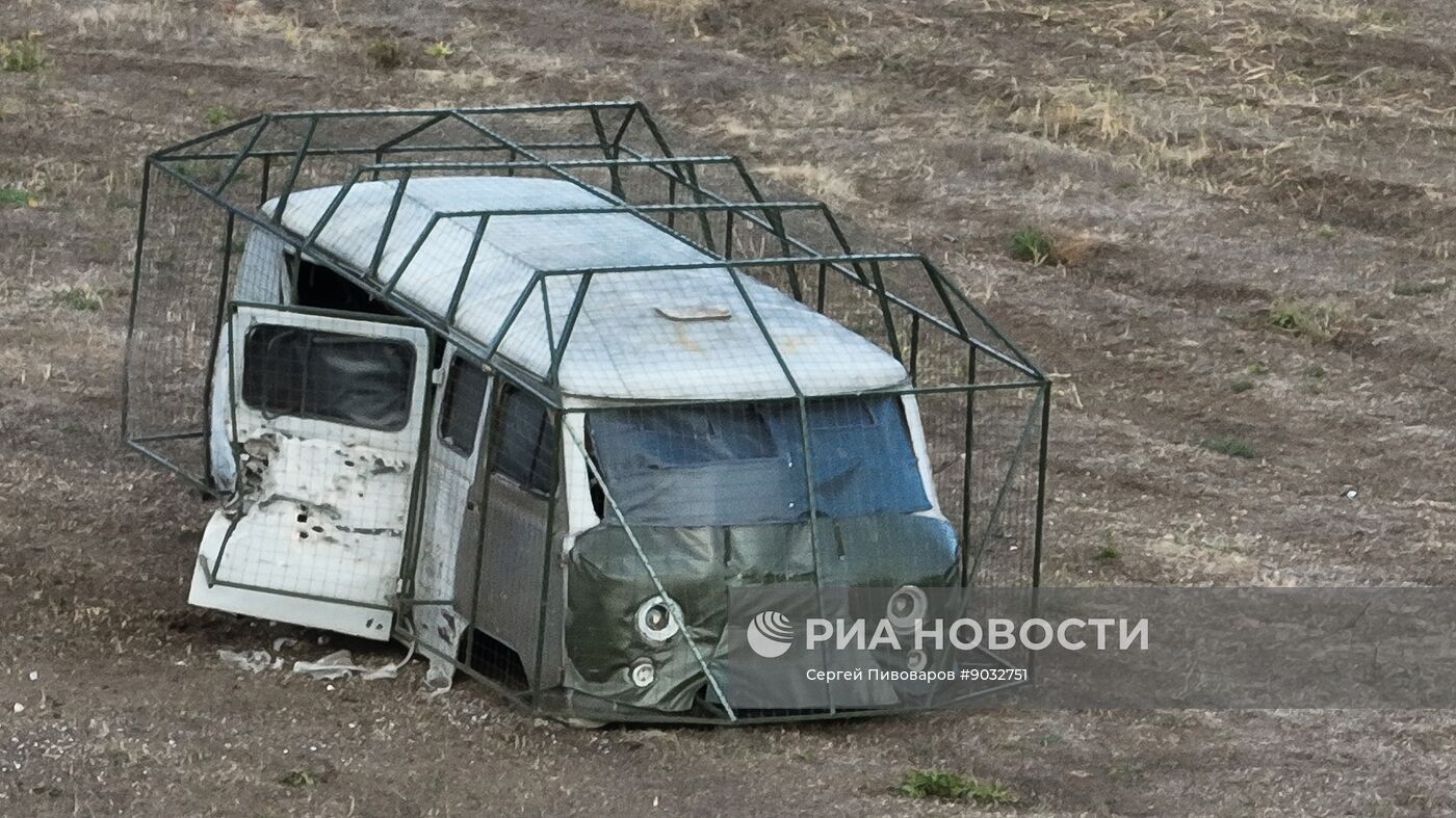 Испытание средств защиты от БПЛА на полигоне в Ростовской области