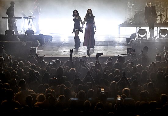 Концерт группы t.A.T.u. в Москве