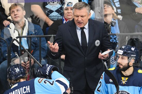 Хоккей. КХЛ. "Сибирь" (Новосибирск) – "Трактор" (Челябинск)