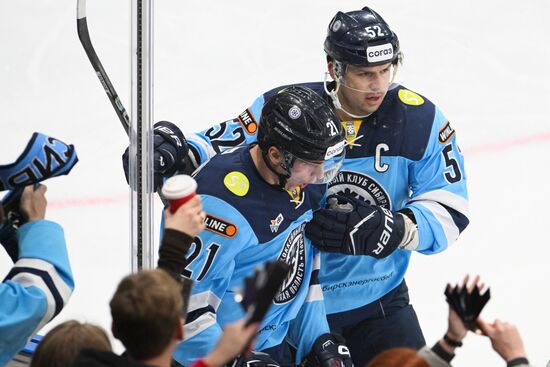 Хоккей. КХЛ. "Сибирь" (Новосибирск) – "Трактор" (Челябинск)