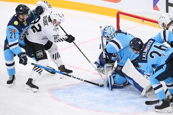 Хоккей. КХЛ. "Сибирь" (Новосибирск) – "Трактор" (Челябинск)