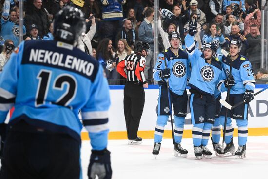 Хоккей. КХЛ. "Сибирь" (Новосибирск) – "Трактор" (Челябинск)