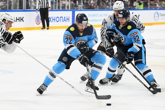 Хоккей. КХЛ. "Сибирь" (Новосибирск) – "Трактор" (Челябинск)