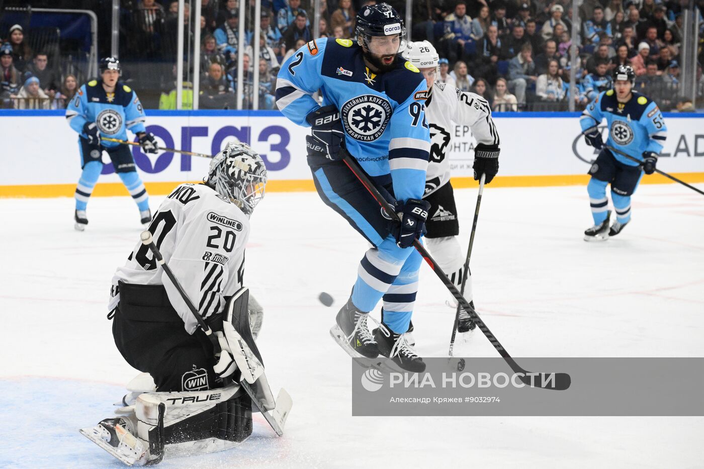 Хоккей. КХЛ. "Сибирь" (Новосибирск) – "Трактор" (Челябинск)