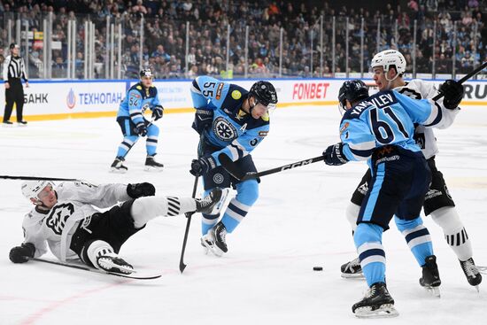 Хоккей. КХЛ. "Сибирь" (Новосибирск) – "Трактор" (Челябинск)
