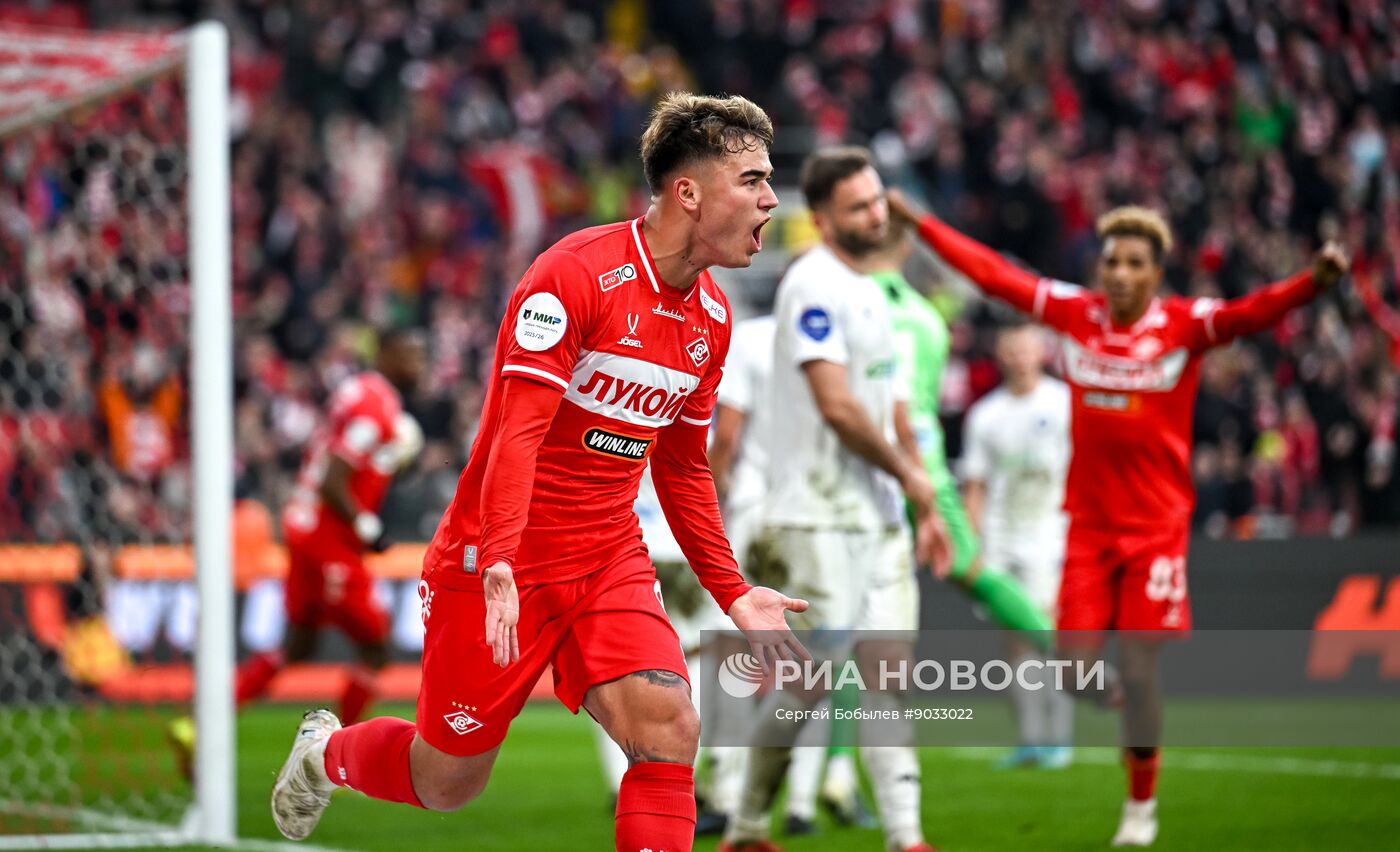 Футбол. РПЛ. "Спартак" (Москва) - "Оренбург" (Оренбург)