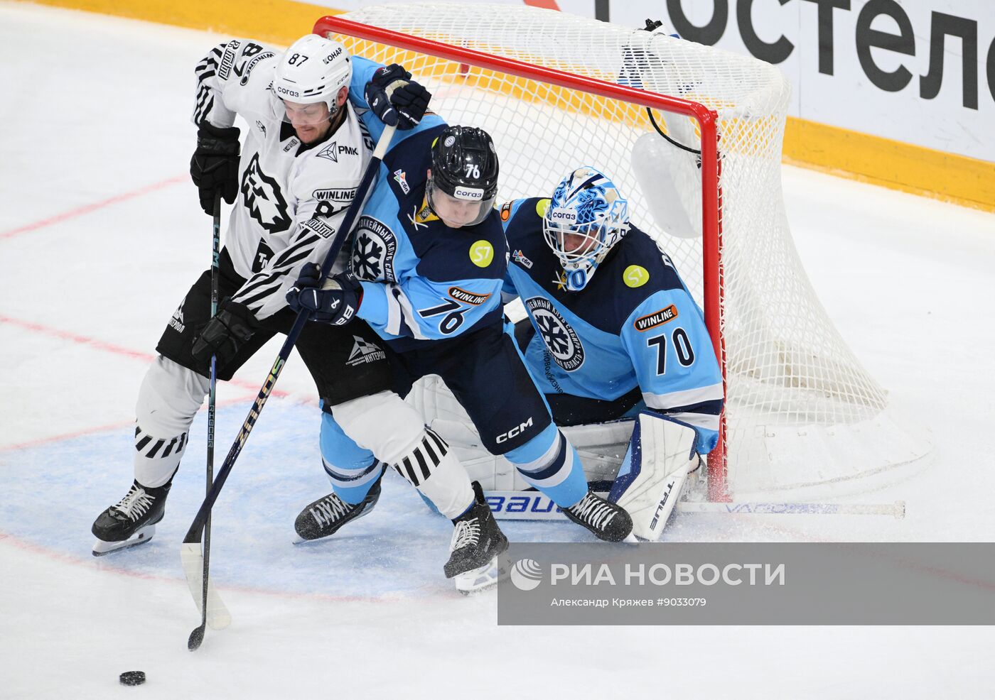 Хоккей. КХЛ. "Сибирь" (Новосибирск) – "Трактор" (Челябинск)