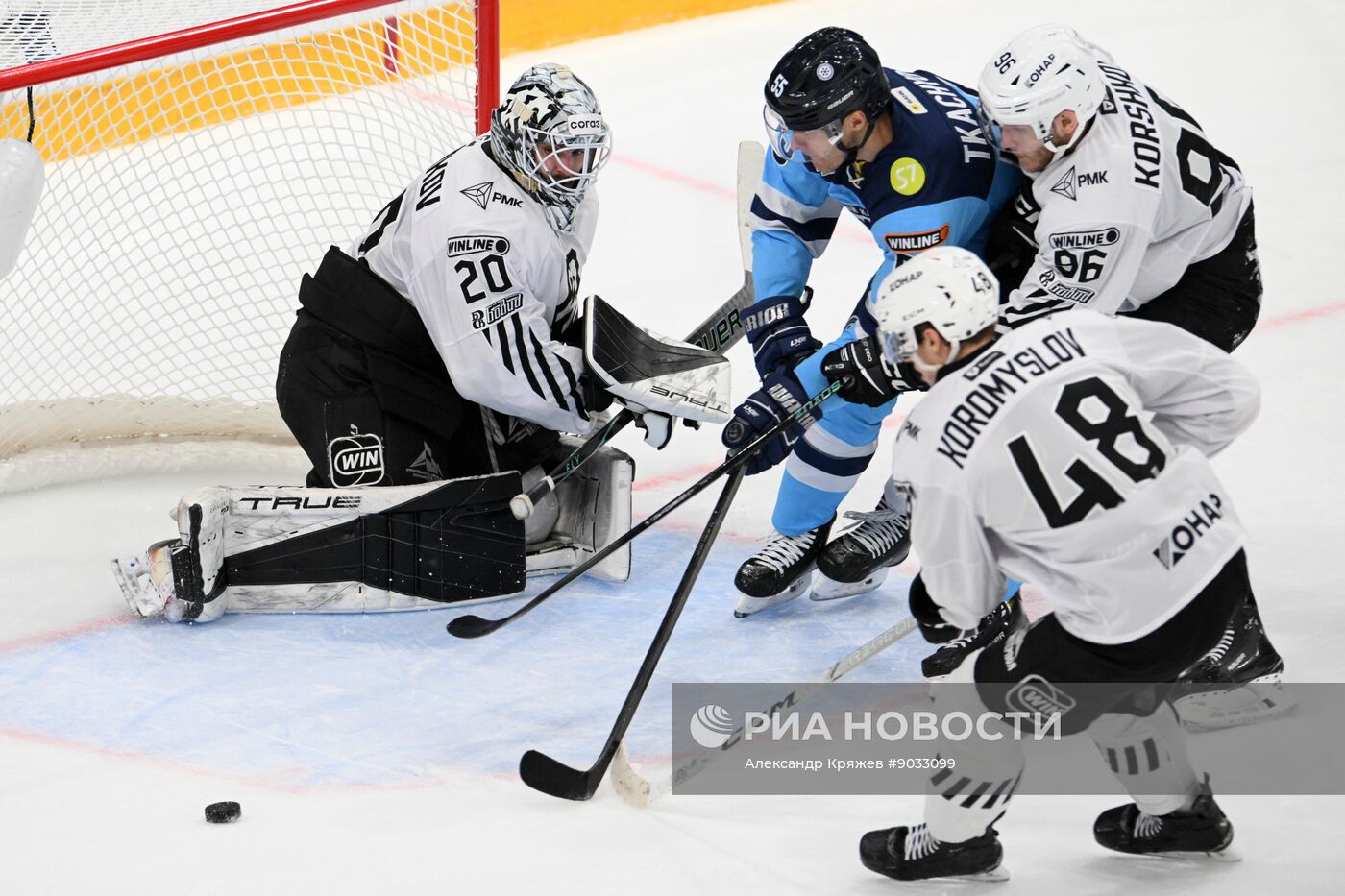 Хоккей. КХЛ. "Сибирь" (Новосибирск) – "Трактор" (Челябинск)