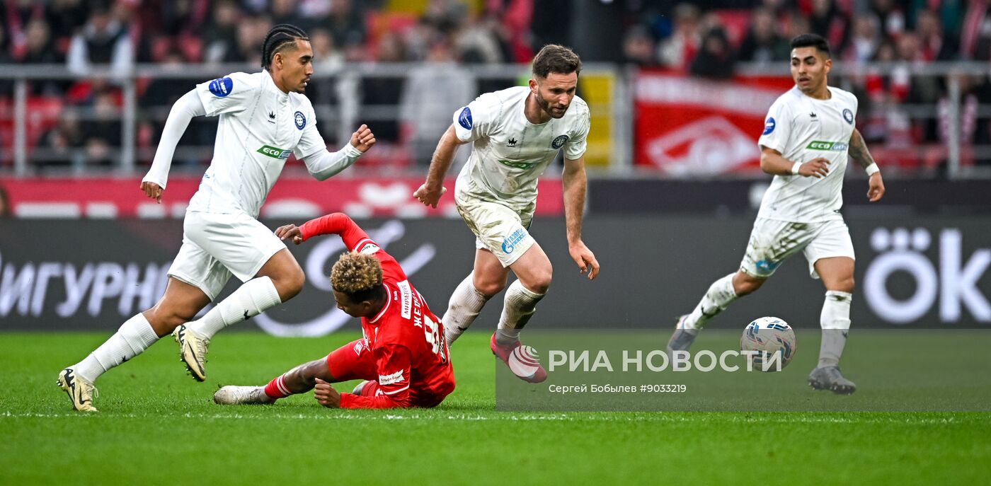 Футбол. РПЛ. "Спартак" (Москва) - "Оренбург" (Оренбург)
