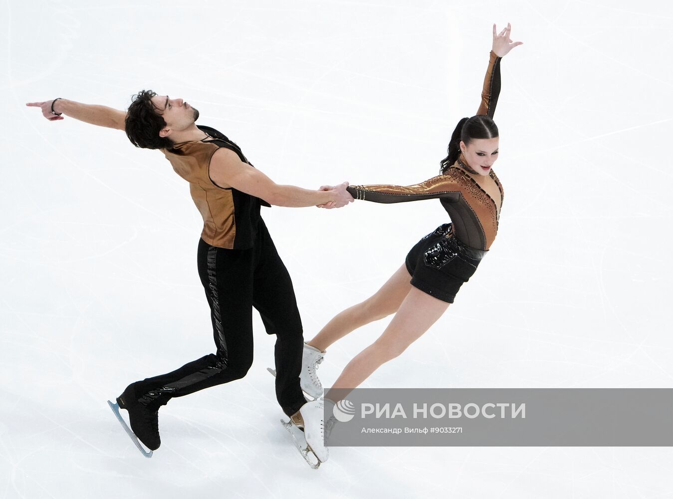 Фигурное катание: Гран-при России. 1 этап. Танцы на льду. Ритмический танец