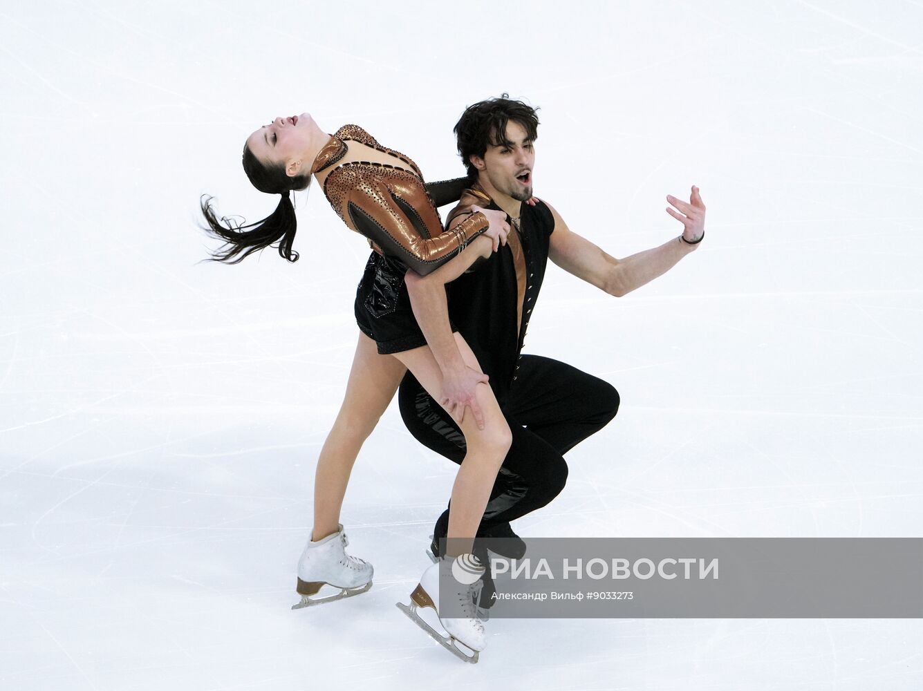 Фигурное катание: Гран-при России. 1 этап. Танцы на льду. Ритмический танец