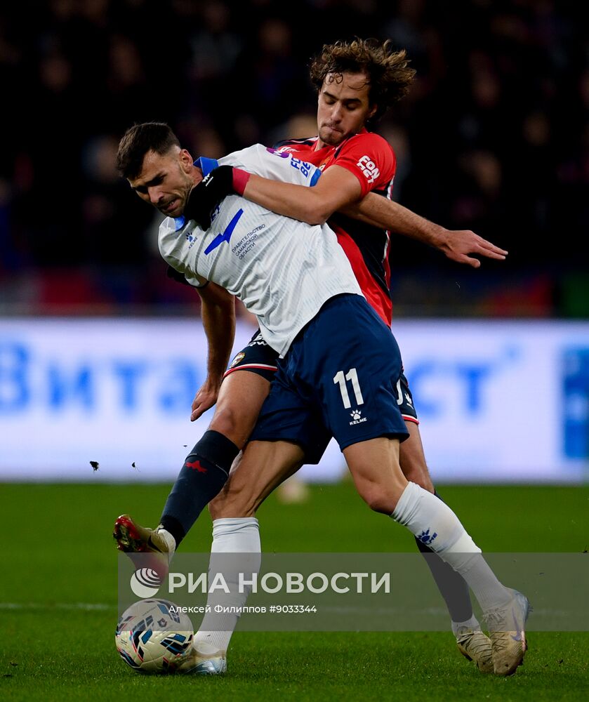 Футбол. РПЛ. ПФК ЦСКА (Москва) – "Крылья Советов" (Самара)
