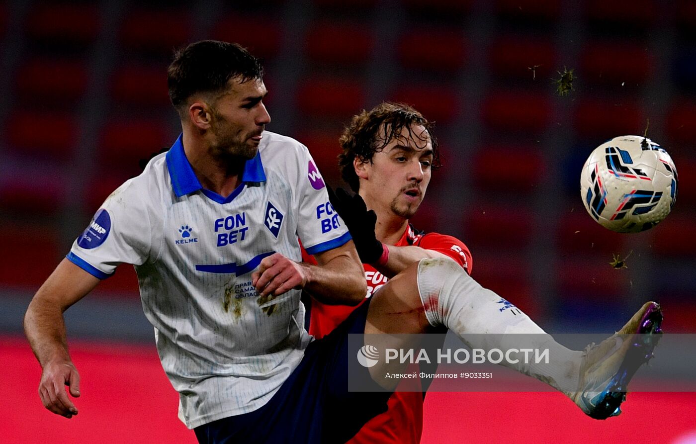 Футбол. РПЛ. ПФК ЦСКА (Москва) – "Крылья Советов" (Самара)
