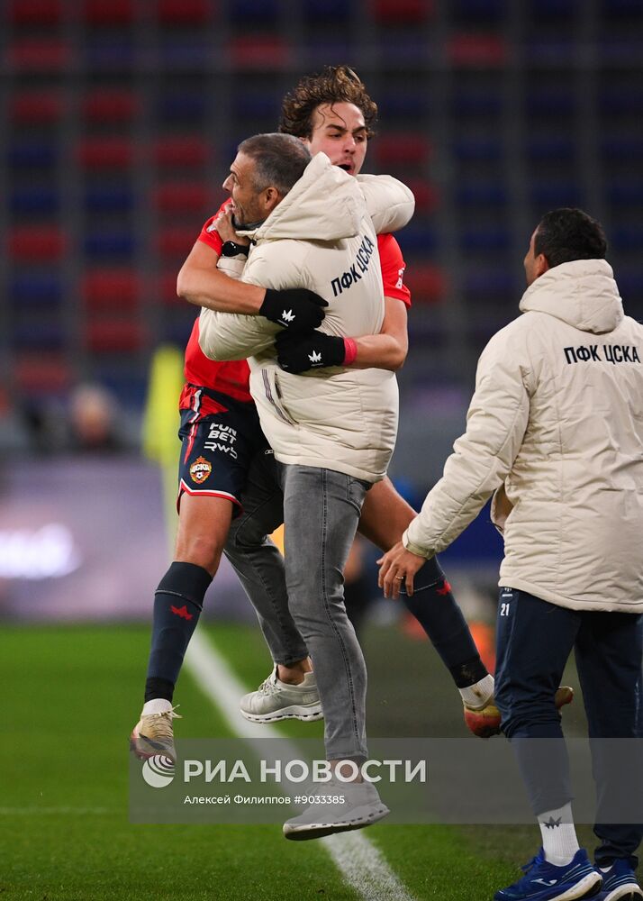 Футбол. РПЛ. ПФК ЦСКА (Москва) – "Крылья Советов" (Самара)