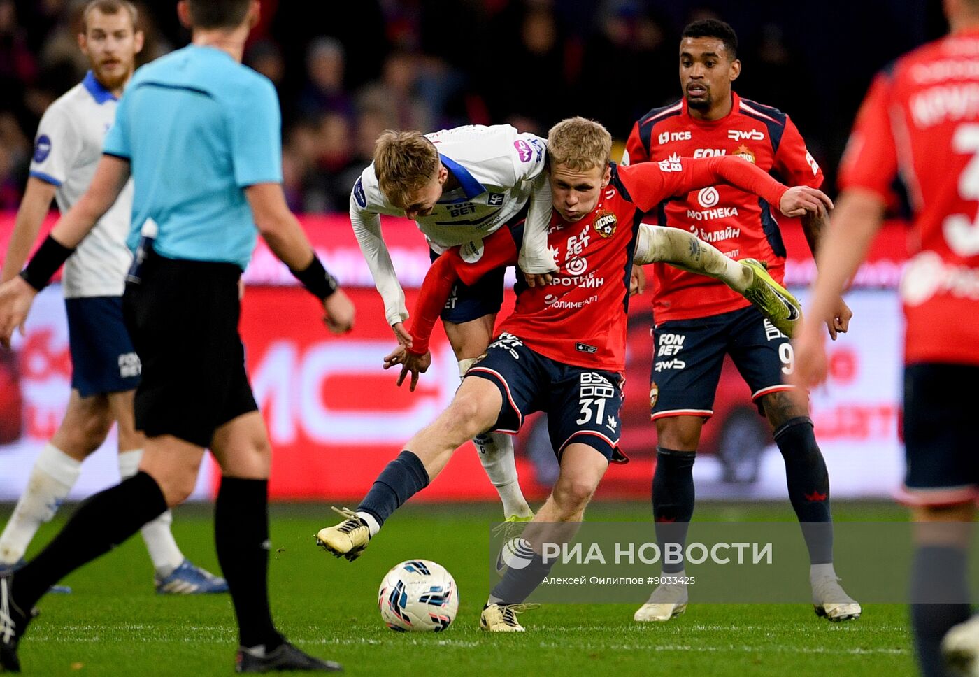 Футбол. РПЛ. ПФК ЦСКА (Москва) – "Крылья Советов" (Самара)