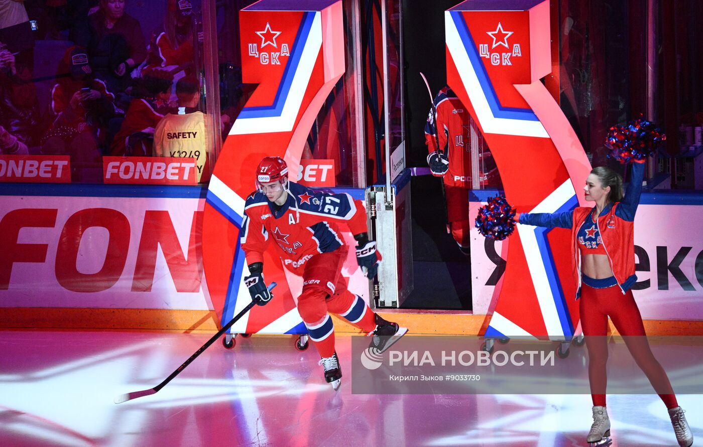 Хоккей. КХЛ. ЦСКА (Москва) - "Амур" (Хабаровск)