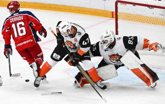 Хоккей. КХЛ. ЦСКА (Москва) - "Амур" (Хабаровск)