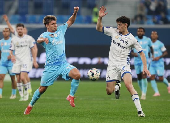 Футбол. РПЛ. "Зенит" (Санкт-Петербург) - "Динамо" (Москва)