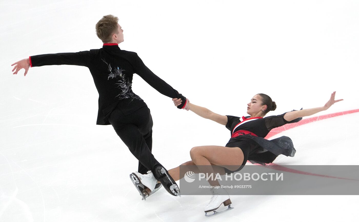 Фигурное катание: Гран-при России. 1 этап. Танцы на льду. Произвольный танец