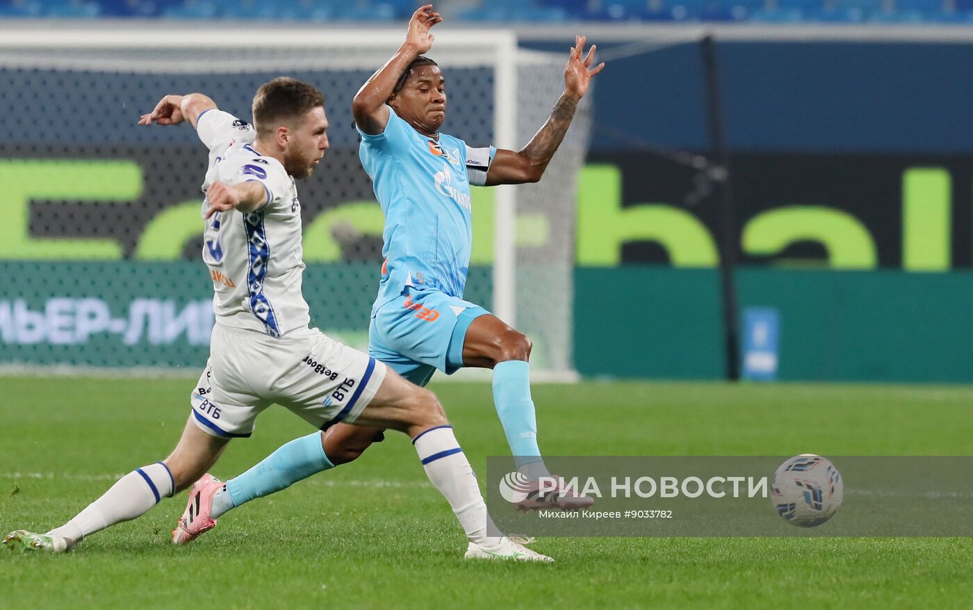 Футбол. РПЛ. "Зенит" (Санкт-Петербург) - "Динамо" (Москва)