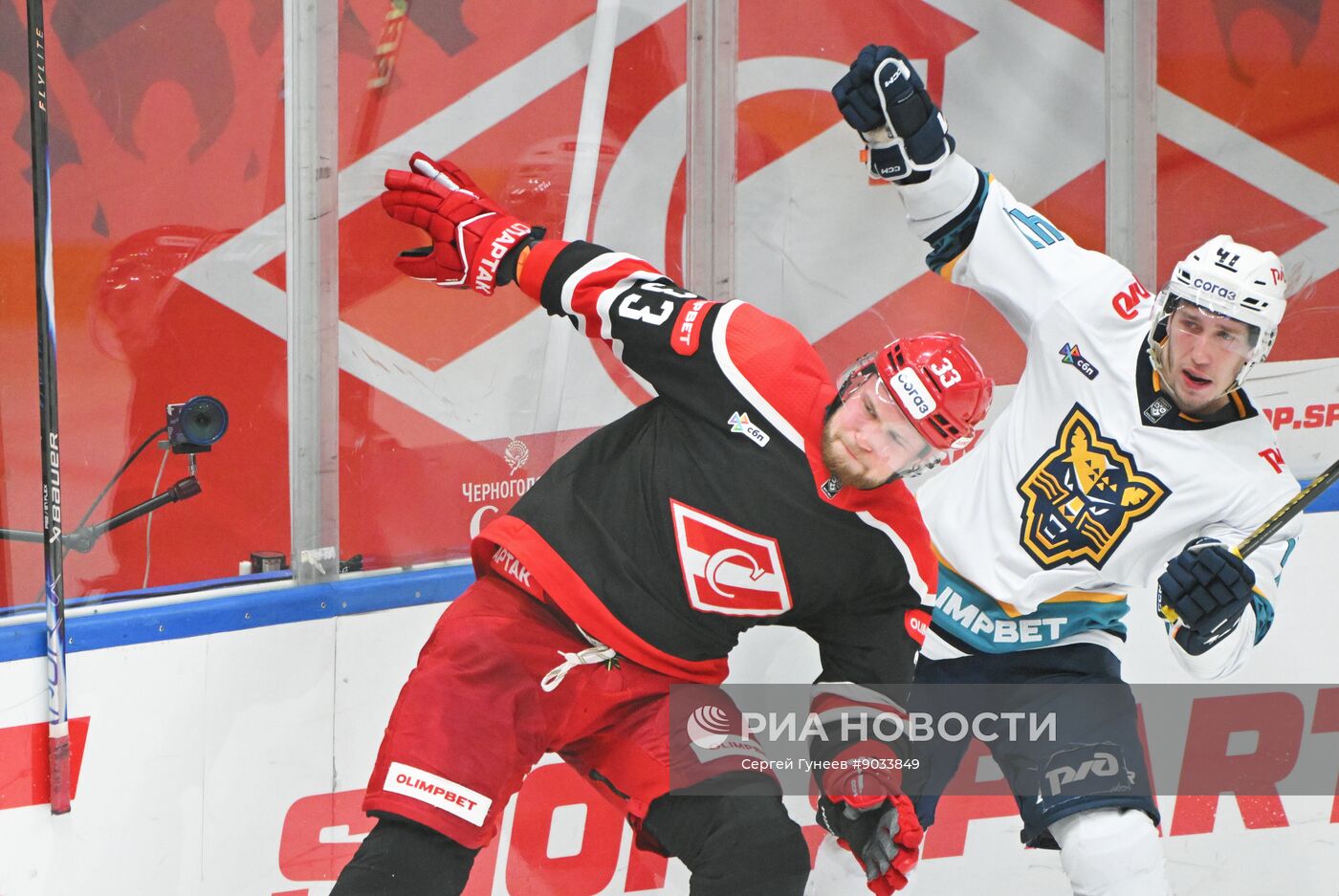 Хоккей. КХЛ. "Спартак" (Москва) - "Сочи" (Сочи)