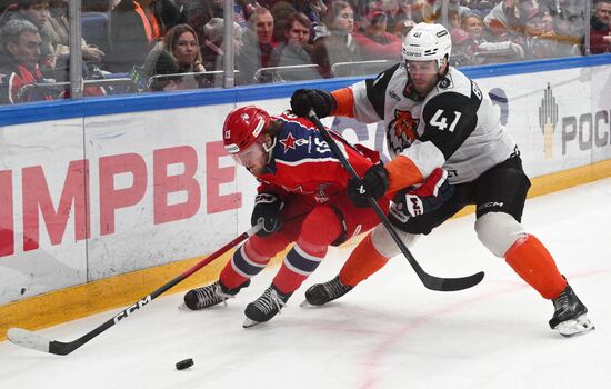 Хоккей. КХЛ. ЦСКА (Москва) - "Амур" (Хабаровск)