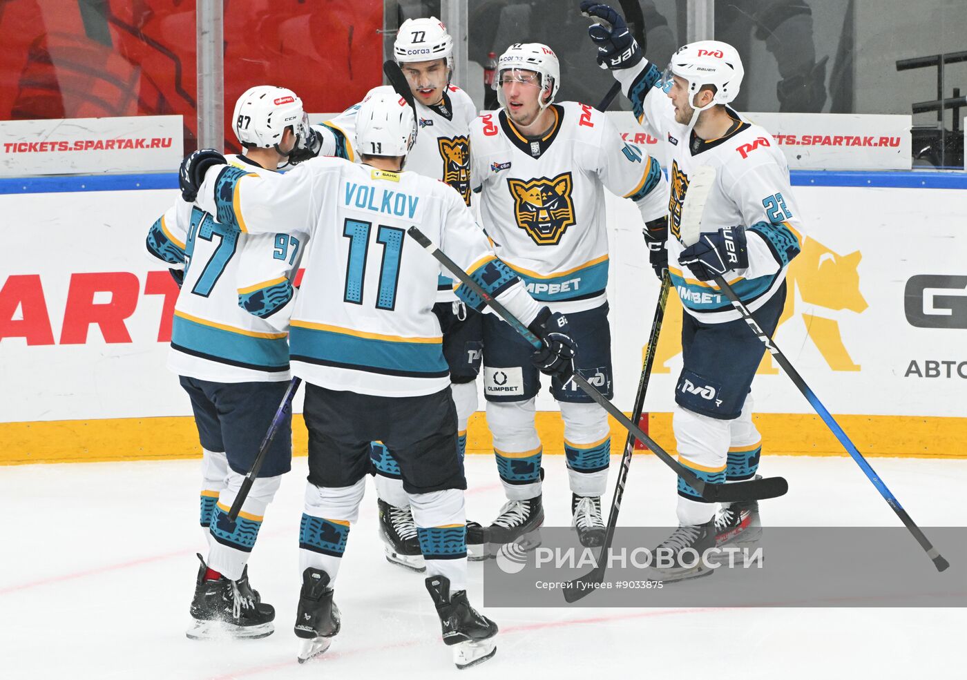 Хоккей. КХЛ. "Спартак" (Москва) - "Сочи" (Сочи)