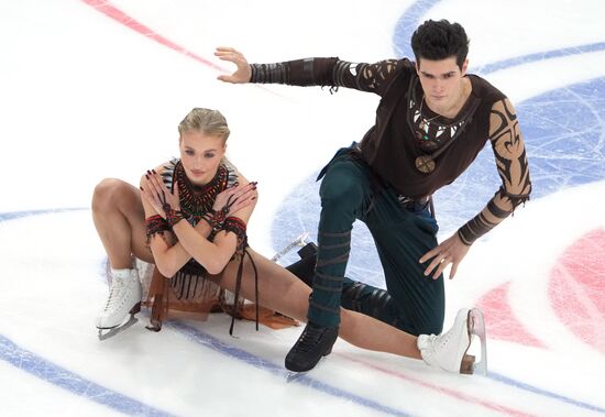 Фигурное катание: Гран-при России. 1 этап. Танцы на льду. Произвольный танец