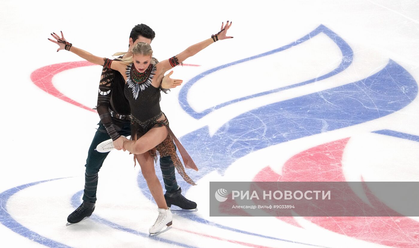 Фигурное катание: Гран-при России. 1 этап. Танцы на льду. Произвольный танец