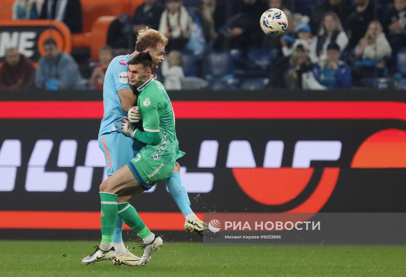 Футбол. РПЛ. "Зенит" (Санкт-Петербург) - "Динамо" (Москва)