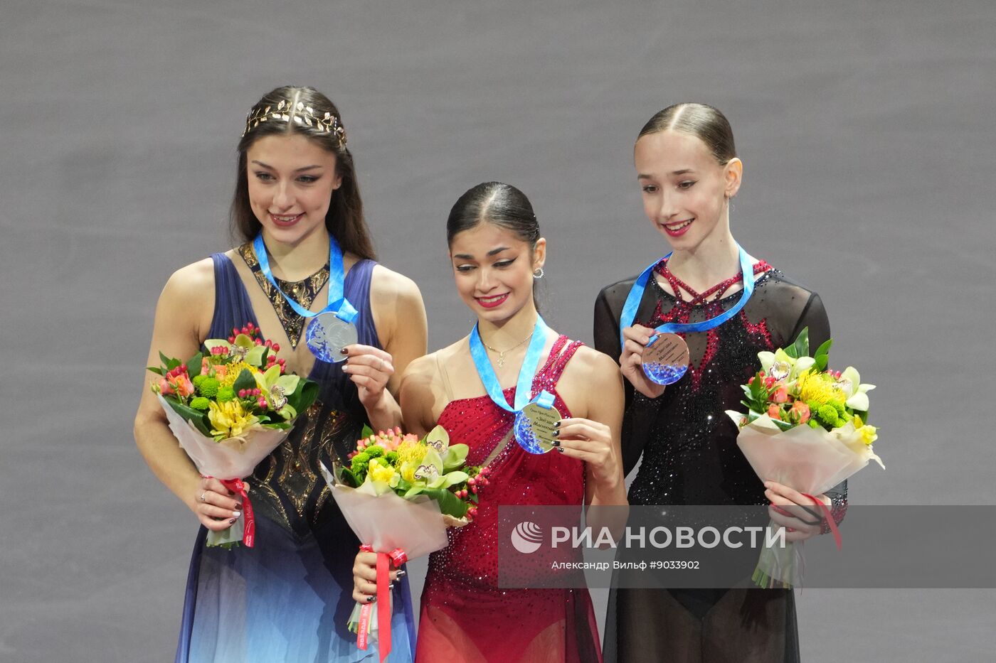 Фигурное катание: Гран-при России. 1 этап. Церемония награждения