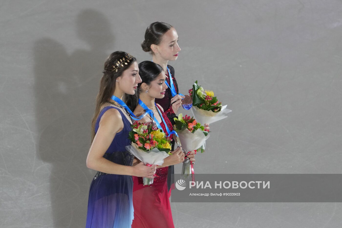 Фигурное катание: Гран-при России. 1 этап. Церемония награждения