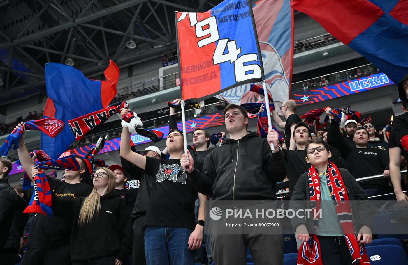 Хоккей. КХЛ. ЦСКА (Москва) - "Амур" (Хабаровск)