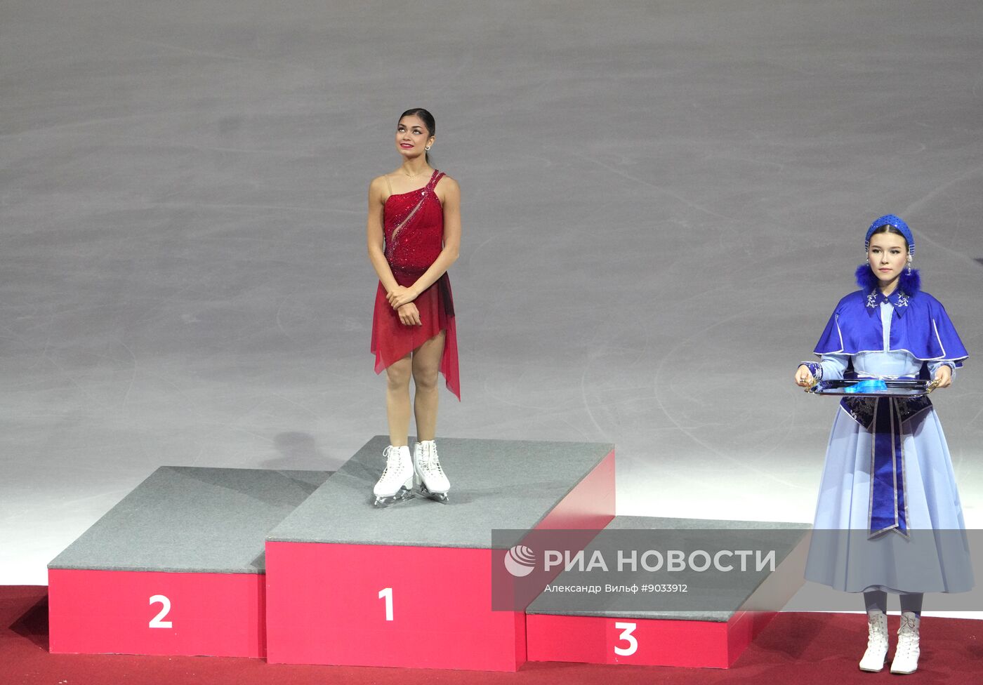 Фигурное катание: Гран-при России. 1 этап. Церемония награждения
