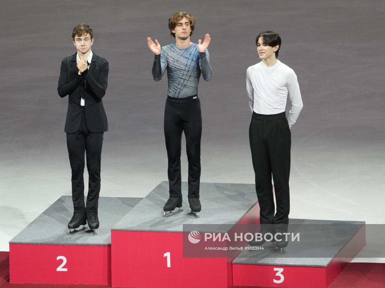 Фигурное катание: Гран-при России. 1 этап. Церемония награждения