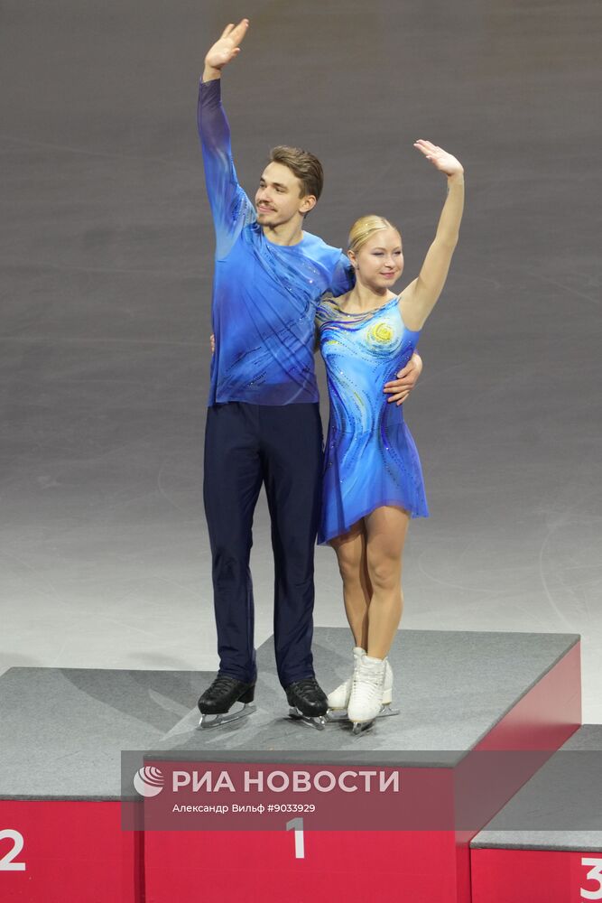 Фигурное катание: Гран-при России. 1 этап. Церемония награждения