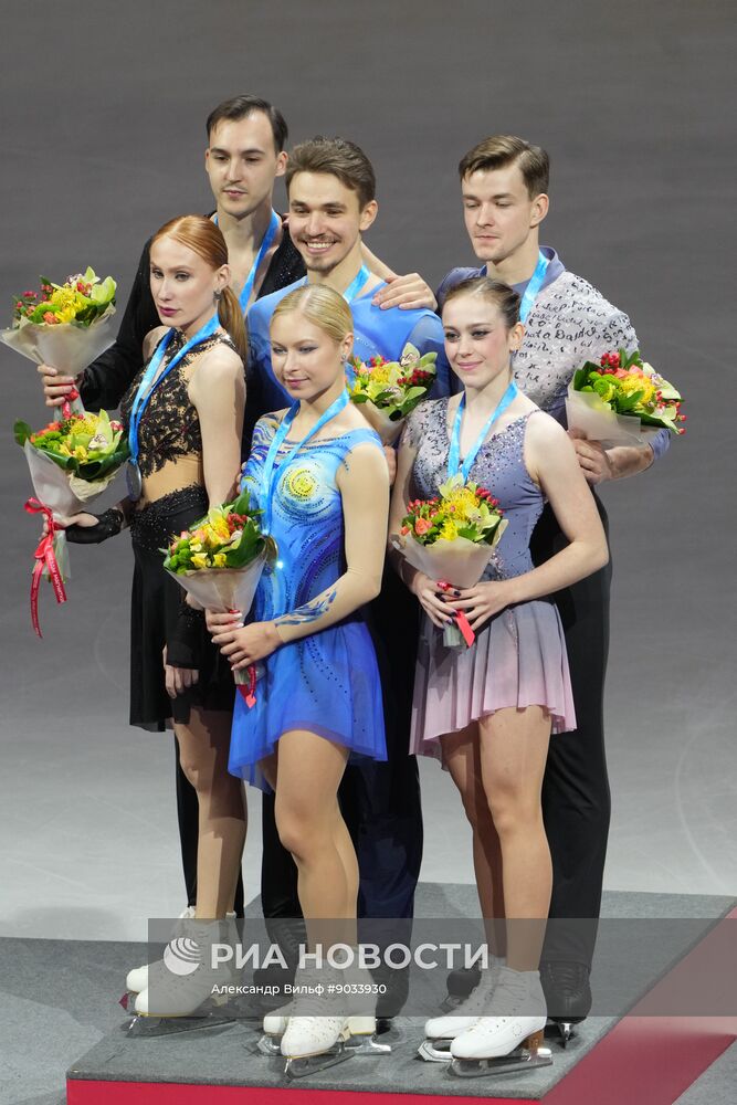 Фигурное катание: Гран-при России. 1 этап. Церемония награждения