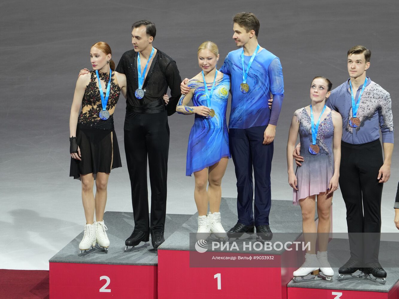 Фигурное катание: Гран-при России. 1 этап. Церемония награждения