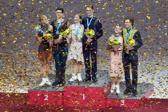 Фигурное катание: Гран-при России. 1 этап. Церемония награждения