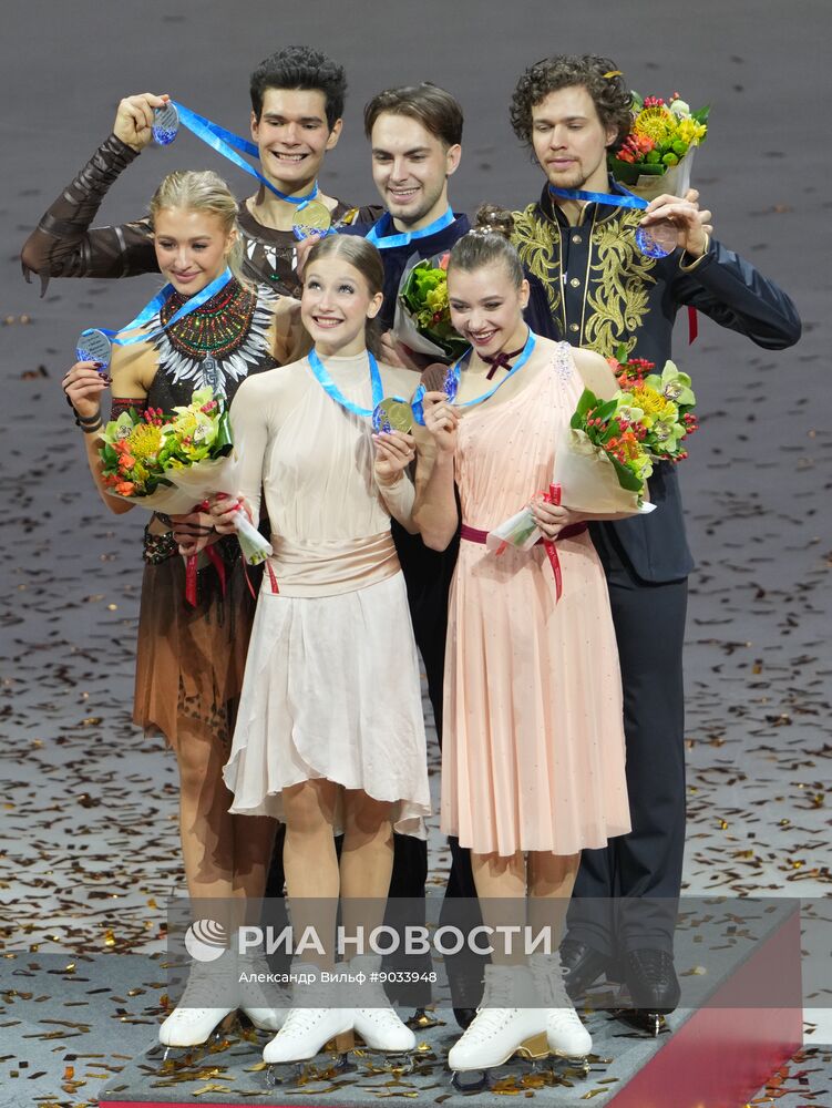 Фигурное катание: Гран-при России. 1 этап. Церемония награждения