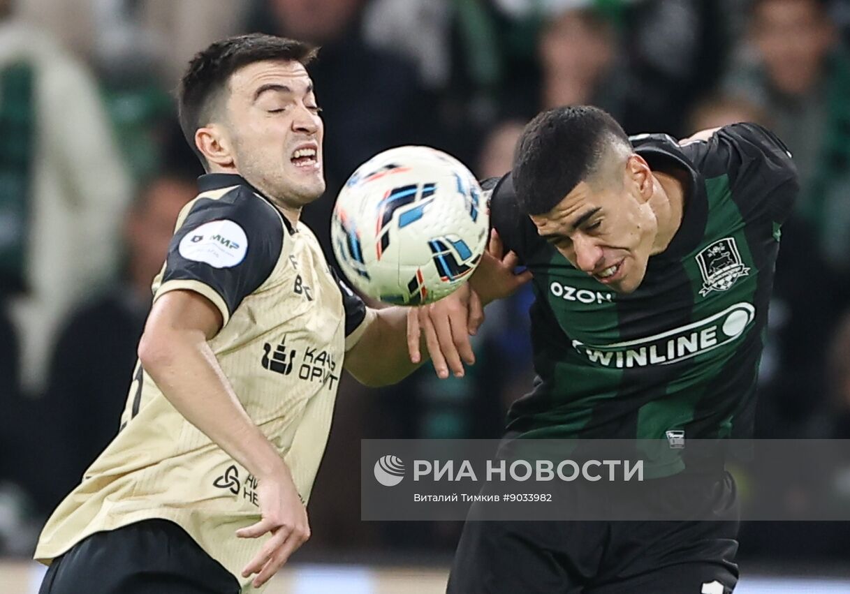 Футбол. РПЛ. "Краснодар" (Краснодар) - "Рубин" (Казань)