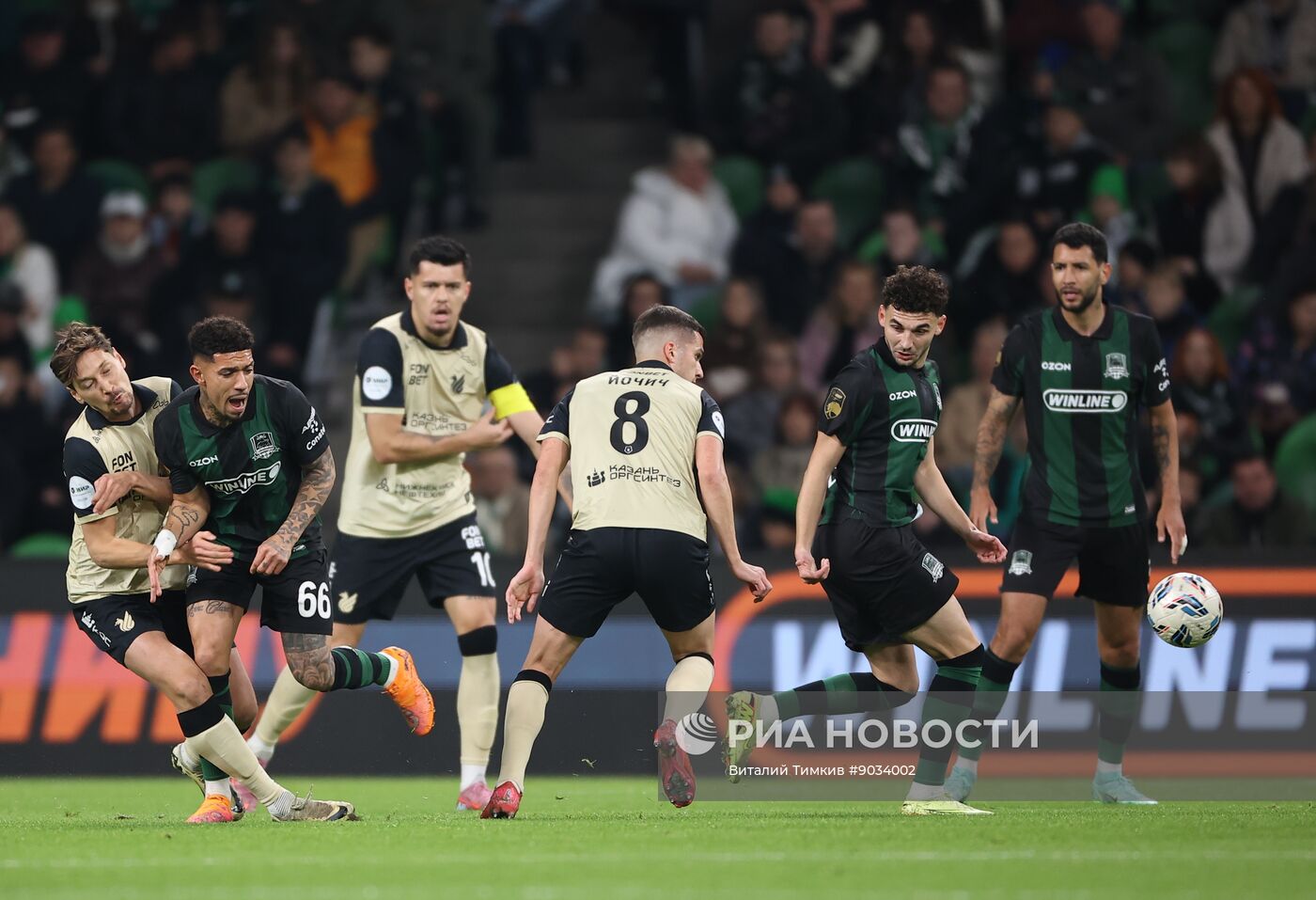 Футбол. РПЛ. "Краснодар" (Краснодар) - "Рубин" (Казань)