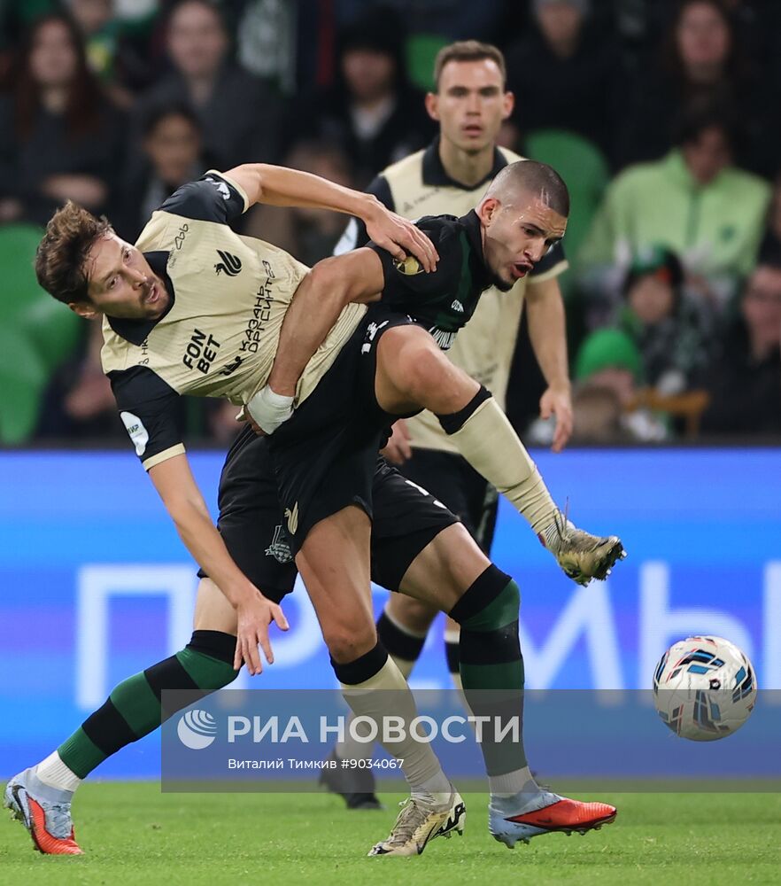 Футбол. РПЛ. "Краснодар" (Краснодар) - "Рубин" (Казань)