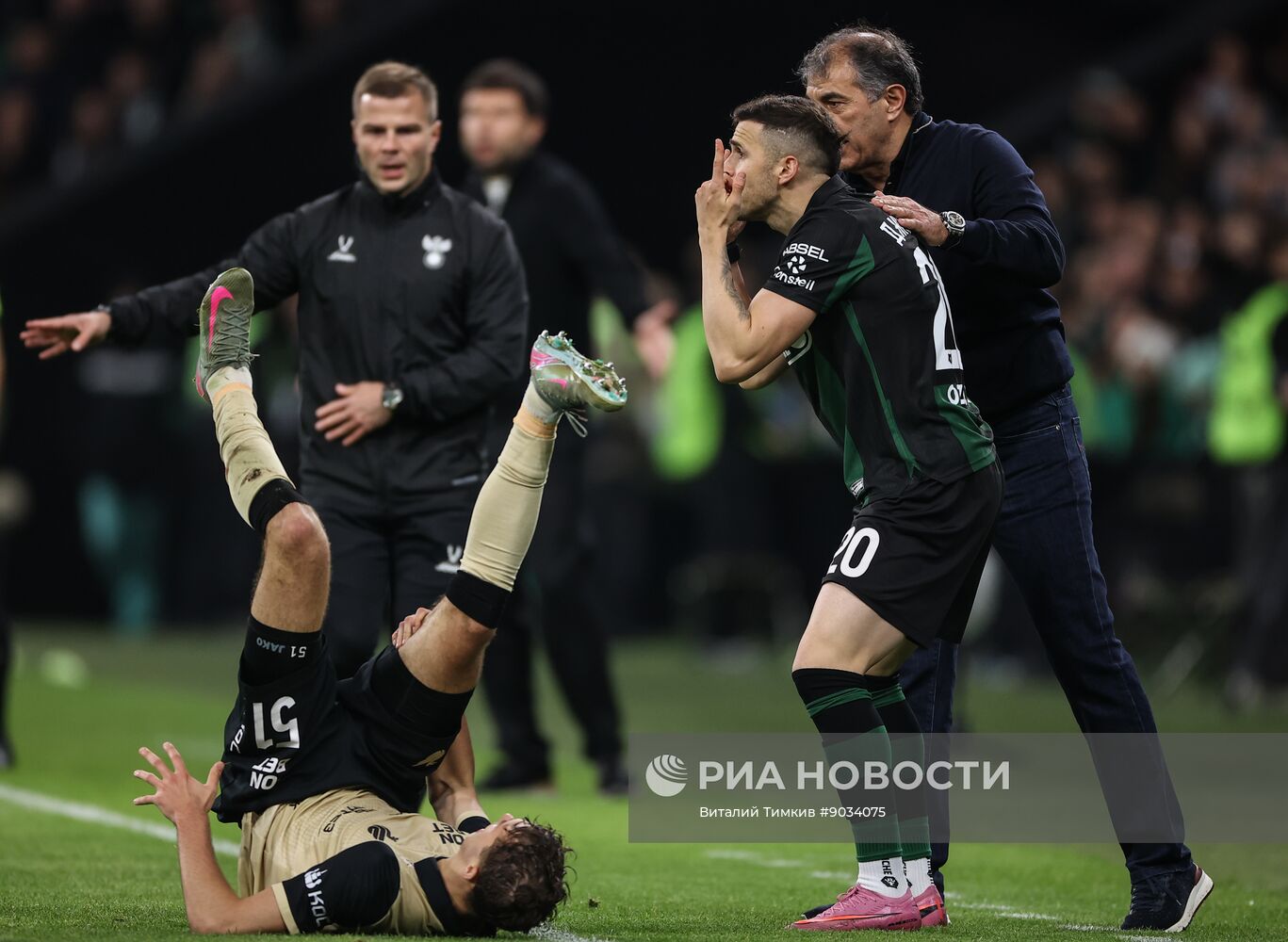 Футбол. РПЛ. "Краснодар" (Краснодар) - "Рубин" (Казань)