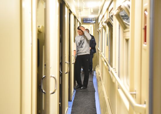 Возобновление ж/д сообщения между Алма-Атой и Москвой