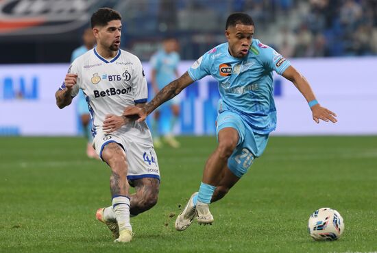 Футбол. РПЛ. "Зенит" (Санкт-Петербург) - "Динамо" (Москва)