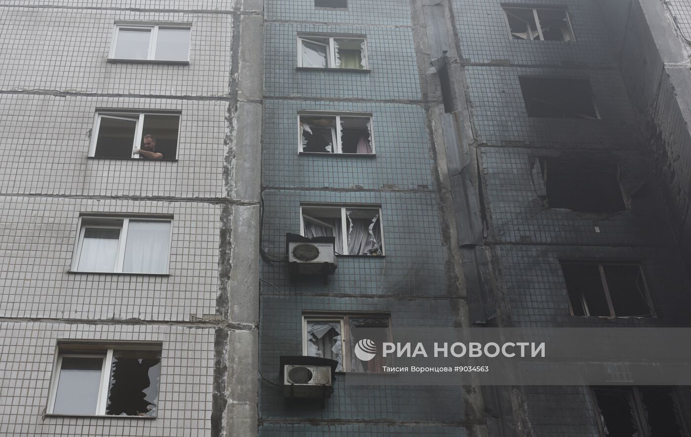 ВСУ нанесли удар по жилому массиву в Донецке