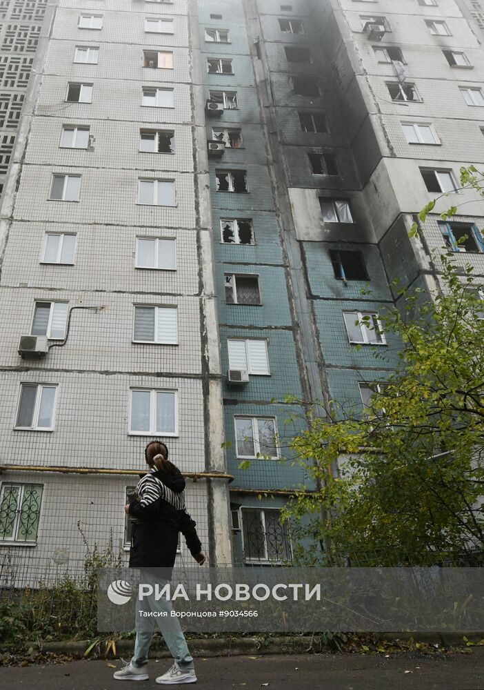 ВСУ нанесли удар по жилому массиву в Донецке