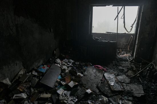 ВСУ нанесли удар по жилому массиву в Донецке